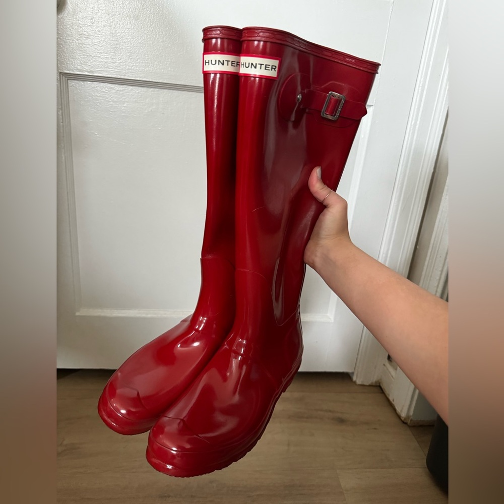 Hunter rain boots